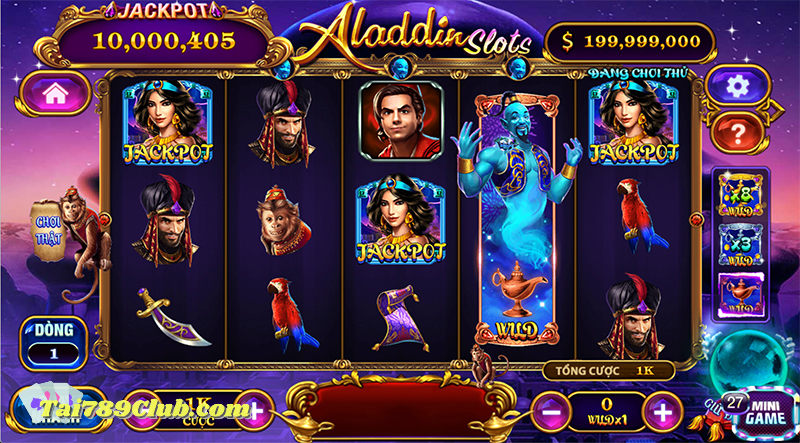Các biểu tượng nổi bật trong game Aladdin Slots